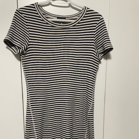 THEORY STRIPED DRESS - Picture 1 of 3